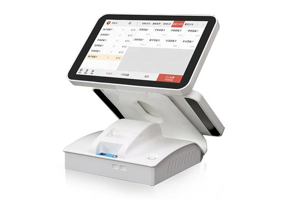 China 12&quot; alle in einem Doppelschirm-Android Positions-System mit Thermal-Drucker Free Software fournisseur