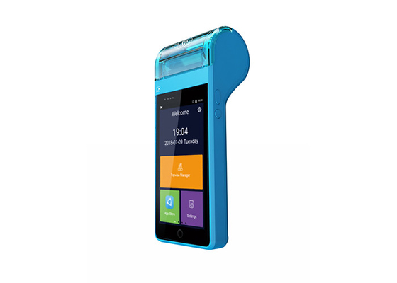 3G 4G NFC Smartphone mobile Hand-Positionsterminalmaschine mit thermischem Empfangs-Drucker