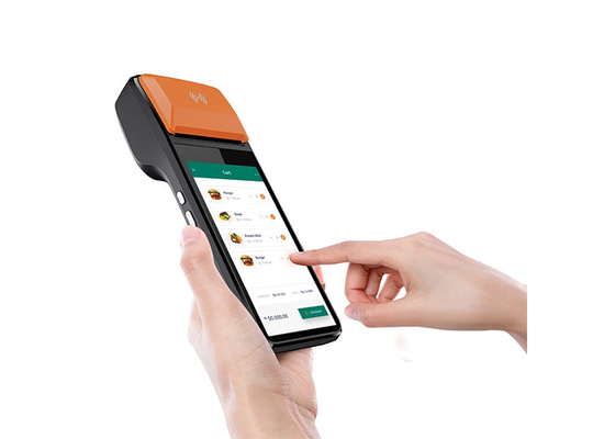Android alles in einem beweglichen Positions-Handsystem mit Drucker-Portable Cash Register-Anschluss