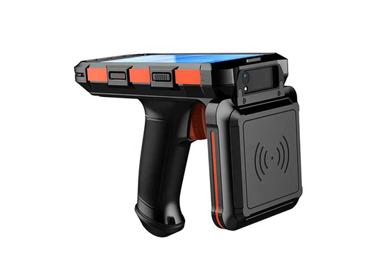Langstreckenhandheld Android PDA Barcode Scanner NFC LF HF RFID Lesegerät für Handgelenke